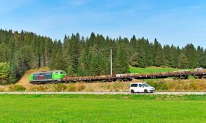 Lok Report Bauzugverkehr Auf Der Mittenwaldbahn