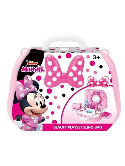 Disney Minnie Beauty Playset In Sling Bag Edamama