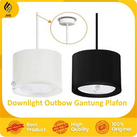 Jual Lampu Downlight Outbow Gantung LED Lampu Plafon 7W 12W 20W Garansi