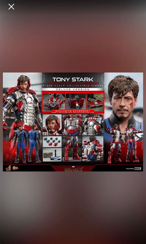 HT MMS599 iron man Hot Toys MMS600 鋼鐵人 東尼 史塔克 馬克5 著裝版本 Tony Stark Mark V Suit up Version 1 6