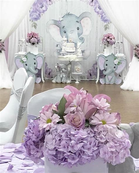 Baby Shower Ideas For Girl Elephant At Sharon Karim Blog