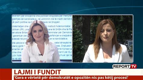 Report Tv Zgjedhja E Kandidat Ve P R Deputet T Pd Basha Prezanton