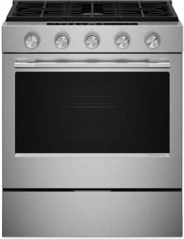KitchenAid KSGS330SPS 30 Inch Slide-In Smart Gas Range with 5 Sealed