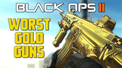 Call Of Duty Black Ops Gold Guns