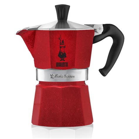 Bialetti Moka Express Red Rich Coffee Roasters