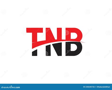 tnb letter initial logo design vector illustration stock vector