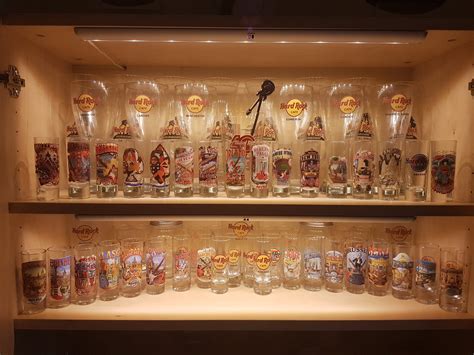 Does This Count As Cool My Hard Rock Cafe Glass Mainly Shot Glass Collection R