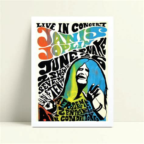 Quadro Janis Joplin Elo Produtos Especiais