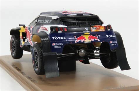 SPARK MODEL S5622 Masstab 1 43 PEUGEOT 3008 DKR MAXI TEAM PEUGEOT