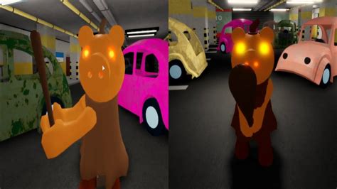 Piggy Pumpiggy Original Vs Rp Jumpscare Roblox Piggy Youtube