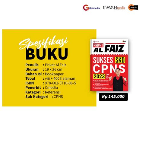 Jual Buku Sukses Skd Cpns Terbaru Privat Al Faiz Penerbit Cmedia