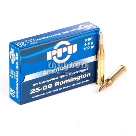 Karabinski Metak PPU 25 06 Remington PSP 6 5gr