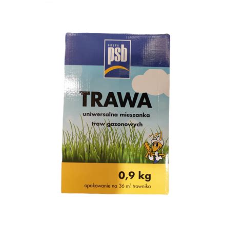 Trawa Uniwersalna Mieszanka Traw Gazonowych PSB 0 9 Kg Na 36 M2