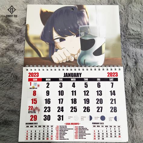 A4 Anime Calendar 2023 - Komi | FROST TEE | Lazada PH