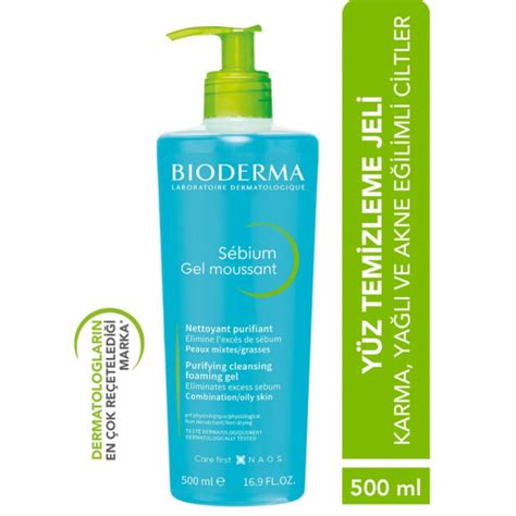 Bioderma Sebium Foaming 500 ml Makyaj Temizlem - PttAVM.com - 2025