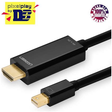 Ugreen Mini Dp Male To Hdmi Cable K M Black Md