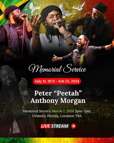 Peter Peetah Anthony Morgan Memorial Service 2024