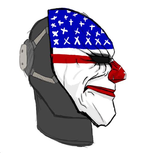 payday 2 dallas Mask by omarius51 on DeviantArt