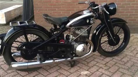 DKW SB500 1937 www.classic-motorcycles.nl - YouTube