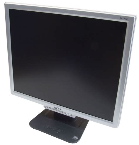Acer AL1716 Bs LCD Monitor Display 17" Inch 1280x1024 8ms VGA D-Sub ...