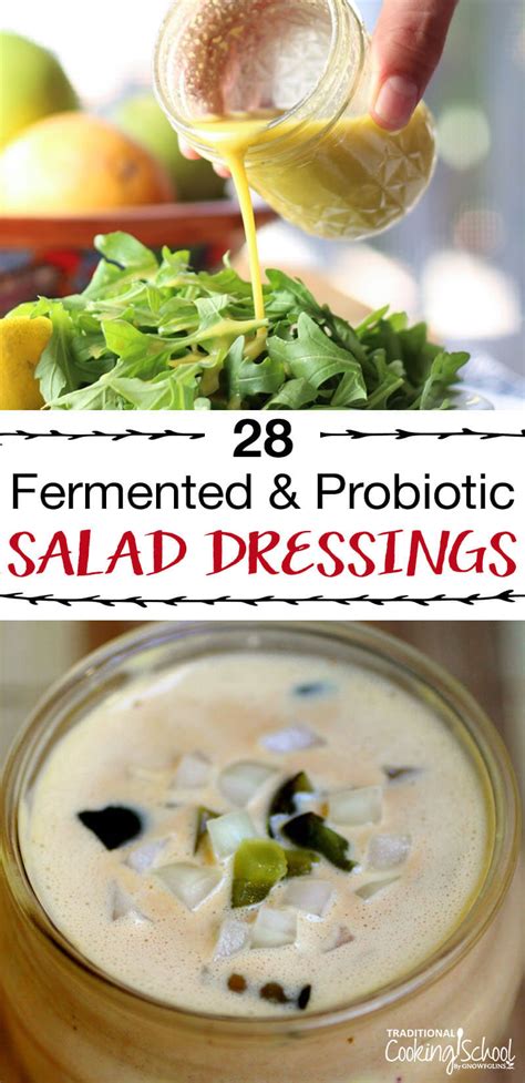 28 Fermented And Probiotic Salad Dressings