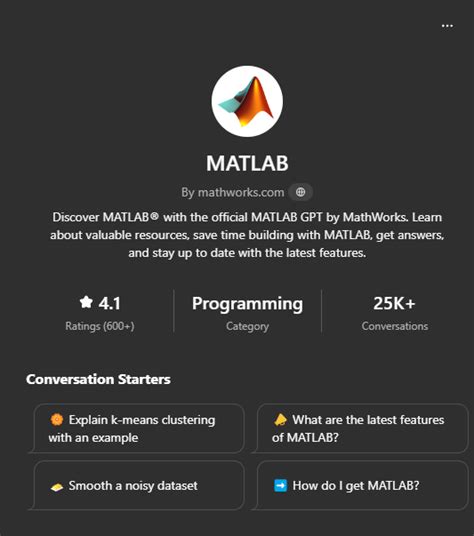 4 Ways Of Using MATLAB With Large Language Models LLMs Such As