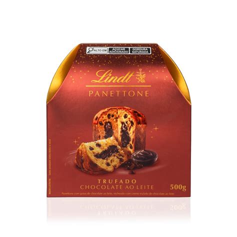 Panettone Gotas De Chocolate Ao Leite Recheio Trufado Chocolate