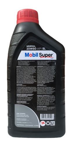 24 Litros Mobil Super 20w50 Api Sl Mineral Original Parcelamento Sem