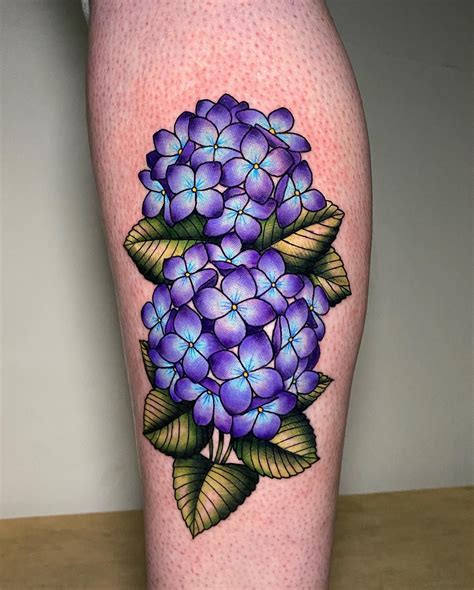 30 hydrangea tattoo designs as unique as the flower itself – Artofit