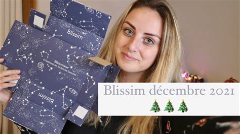 Unboxing Blissim DÉcembre 2021 🎄 Youtube