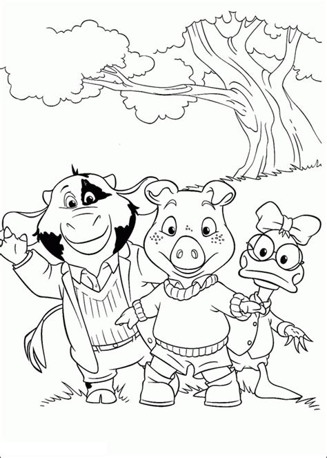 Wiltshire Coloring Pages - Free Jakers! The Adventures of Piggley Winks Coloring Pages Printables