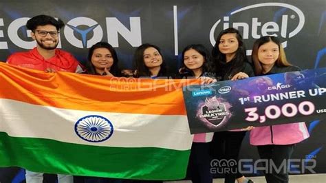 All Female Indian Team Wins Second Place At Global Esports Tournament