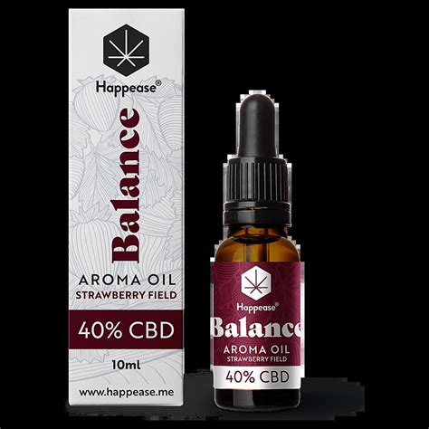 Aceite Cbd Happease Balance Aroma Strawberry Field Full Spectrum