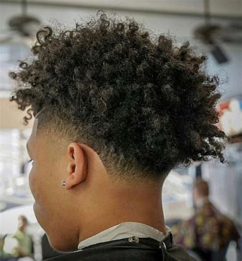 Taper Fade Haircut For Curly Hair