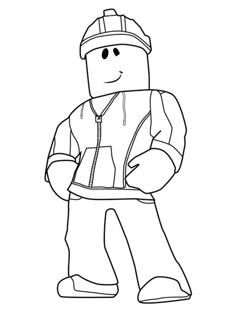 Desenhos De Roblox Para Imprimir E Colorir