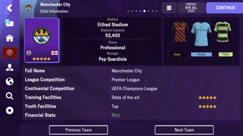 Round Logos English Premier League Football Manager Mobile