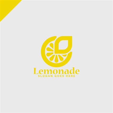 Premium Vector Lemonade Minimalist Modern Vector Logo