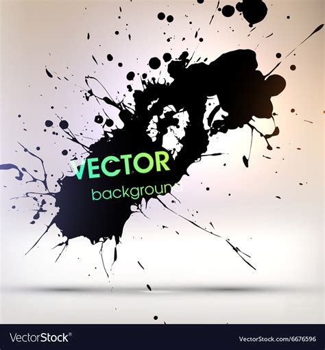 Paint splash background Royalty Free Vector Image