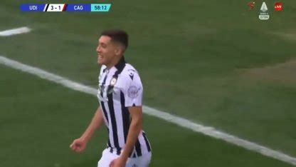 Gol De Nahuel Molina En Udinese Vs Cagliari Por La Serie A