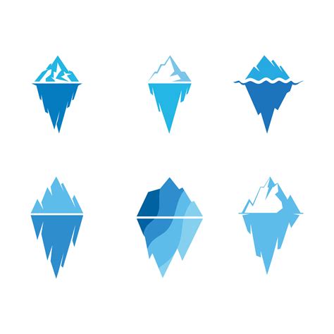 Iceberg vector illustration 13059744 Vector Art at Vecteezy