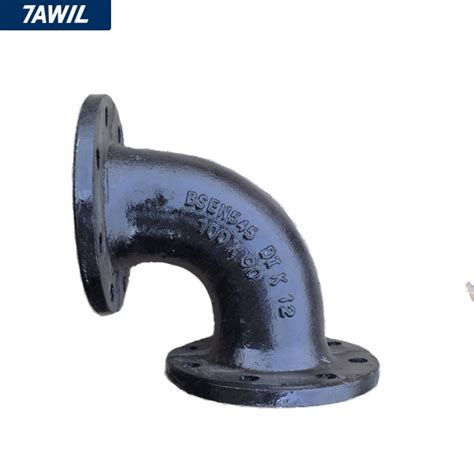 Double Flange Bend Elbow Buy Deg Flange Bend Ductile Iron Fittings