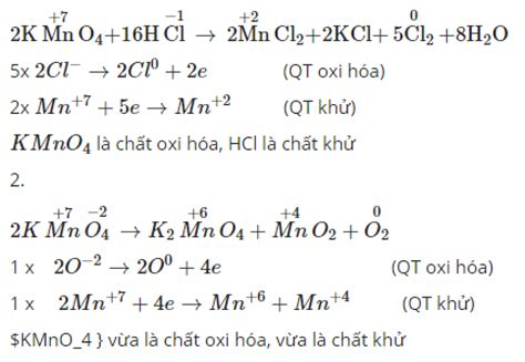 Phản ứng oxi hóa khử là gì Các bước lập phương trình phản ứng và bài tập