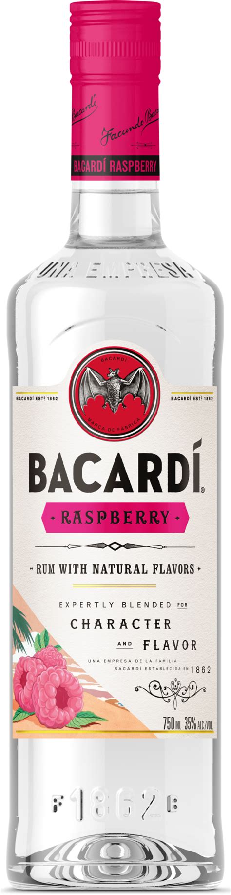 Bacardi Rasberry Rum 750ml Luekens Wine Spirits