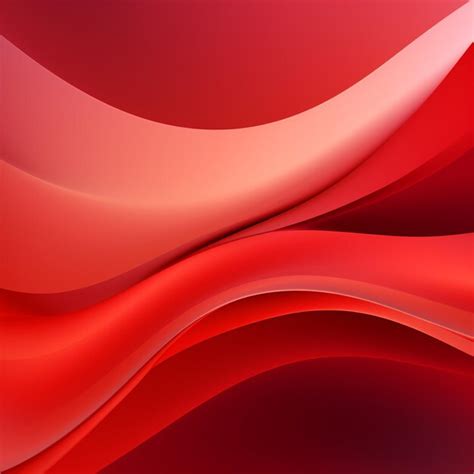 Premium Photo Photo Of Red Wave Abstract Background