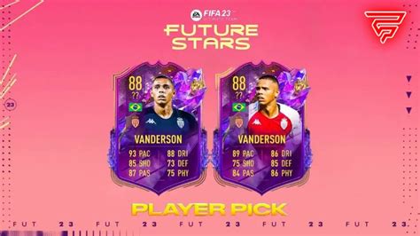 Guide To Complete The Vanderson Future Stars Player Pick Sbc Of Fifa