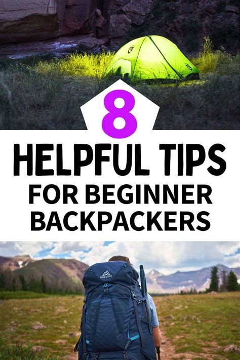 8 Practical Backpacking Tips for Beginners - Amanda Outside