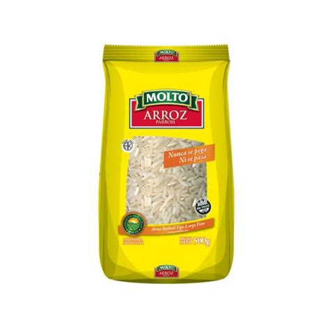 Arroz Molto Parbolizado 2 X 500gr DISTRIBUIDORA LA FLIA