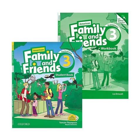 Family and Friends 3 Class Book with Online Practice + Workbook 2nd ...