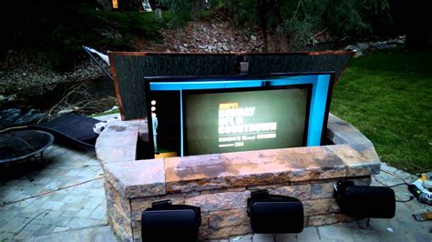 Outdoor Entertainment Center Youtube