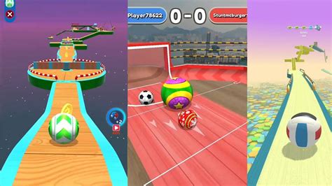 Going Balls Vs Sky Rolling Ball End Action Ball Game Play Walkthrough